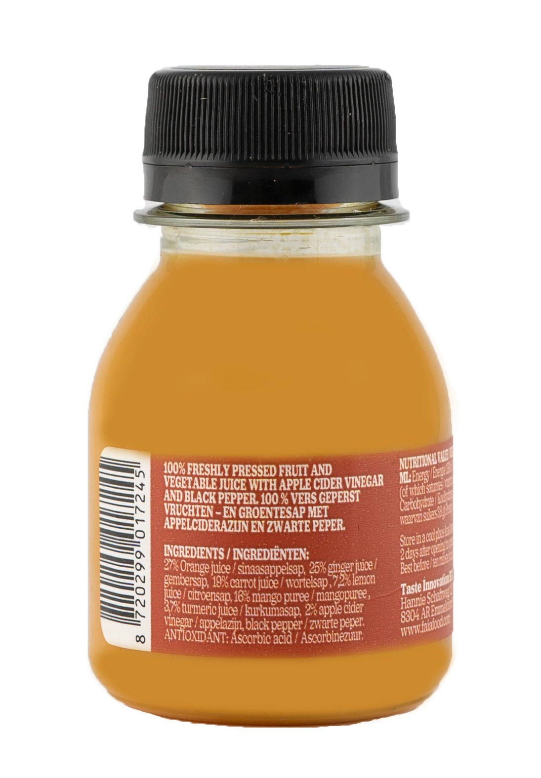 GINGERSHOT | Carrot Mango Apple cider [12 PACK]